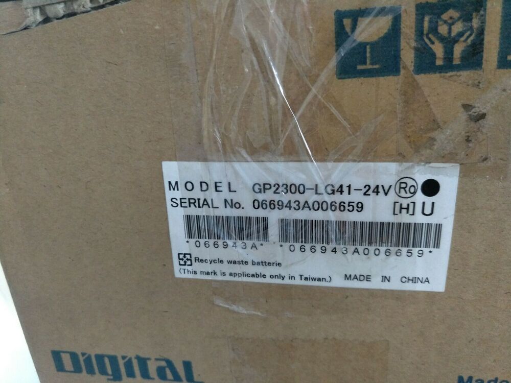 Pro-face GP2300-LG41-24V TOUCH SCREEN GP2300LG4124 HMI New In Box Fast Shipping DHL / UPS / FedEx