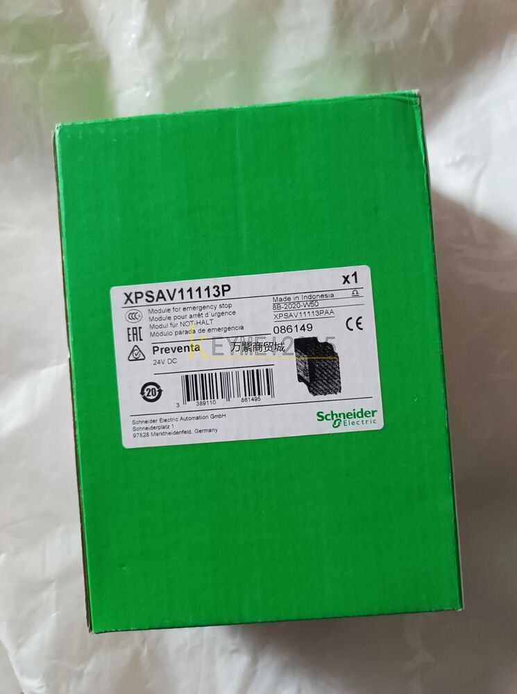 NEW 1PCS Safety Relay Schneider XPS-AV XPSAV11113P 24VDC Schneider XPSAV11113P UPS / DHL / Fedex
