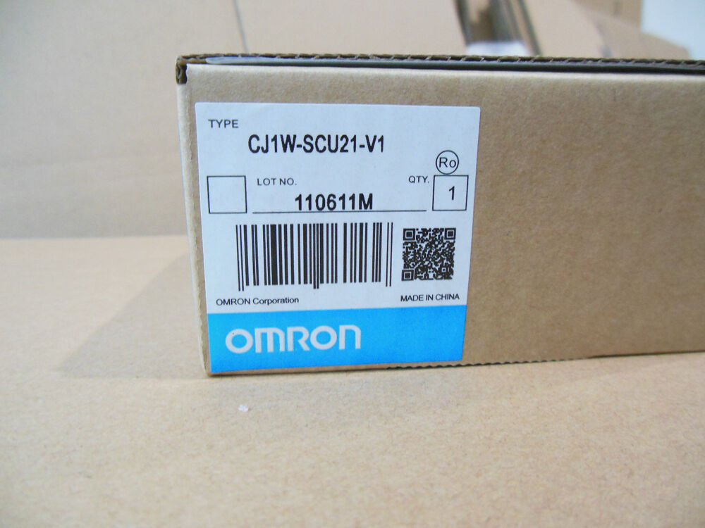 Omron CJ1W-SCU21-V1 PLC Module CJ1WSCU21V1 One Year Warranty New In Box DHL / UPS / FedEx