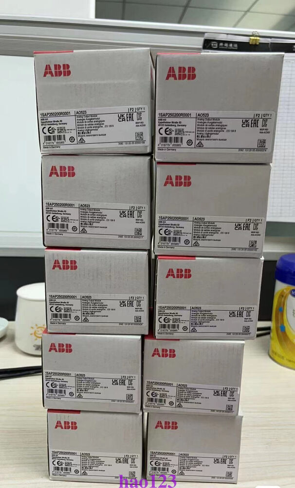 AO523 1SAP250200R0001 PLC Modules AO523 Brand New by DHL or FedEx Fast Shipping