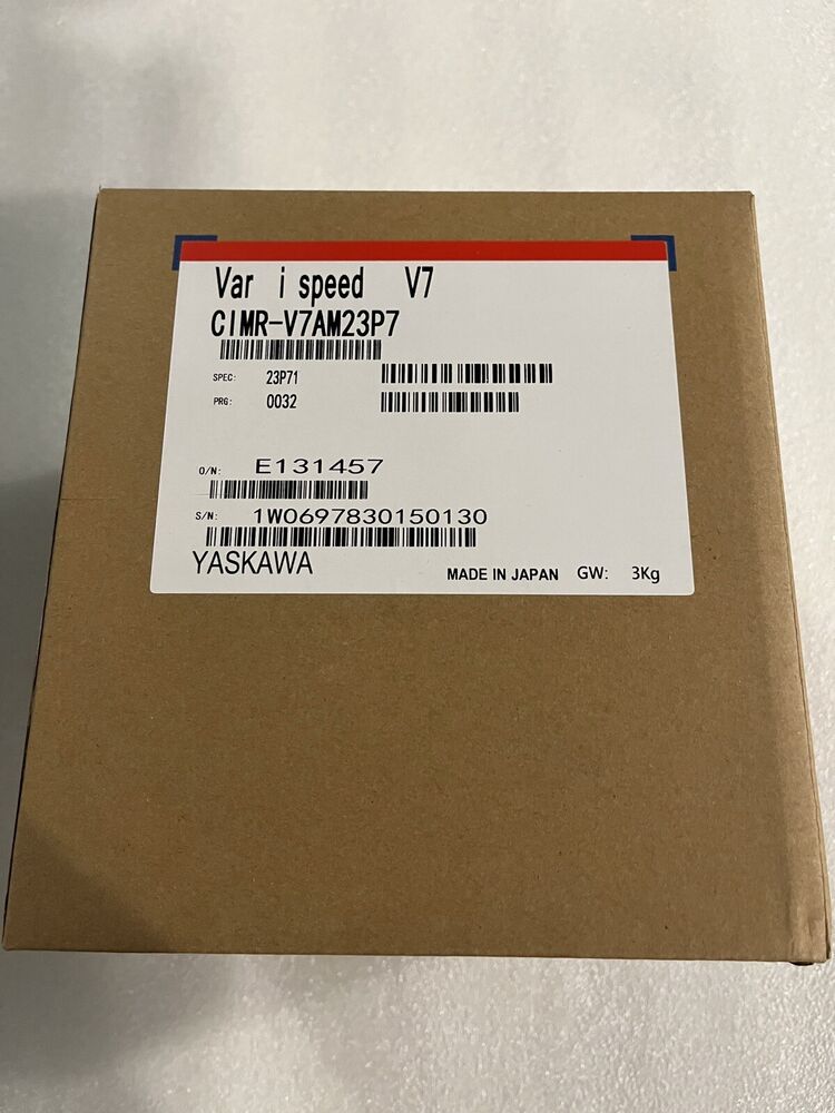 New Yaskawa CIMR-V7AM23P7 Stock By DHL/UPS/FedEx Fast Shipping UPS / Fedex / DHL