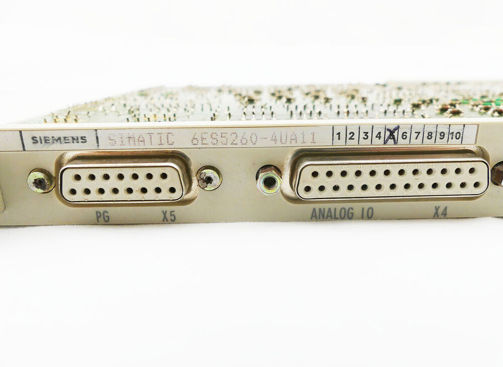 SIEMENS SIMATIC S5 IP260 6ES5260-4UA11 6ES5 260-4UA11 Vers. 5 -used-- UPS / Fedex / DHL