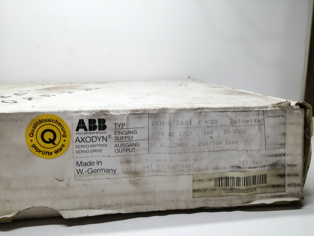 ABB PLC DKH-E 2601 WITH DKH-E2601 FAST SHIPPING 1PCS NIB