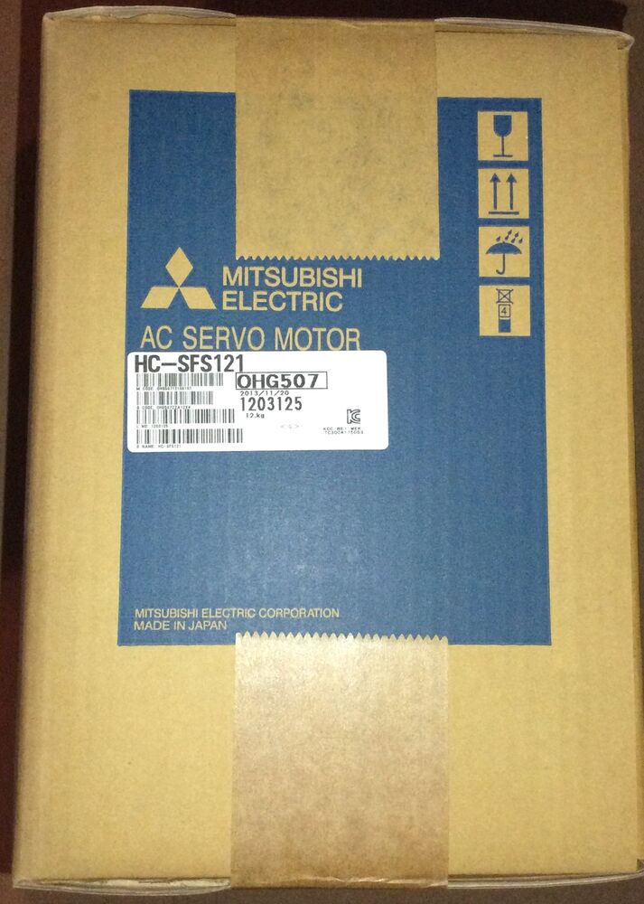 NEW MITSUBISHI HC-SFS121 Servo Motor UPS / DHL / Fedex