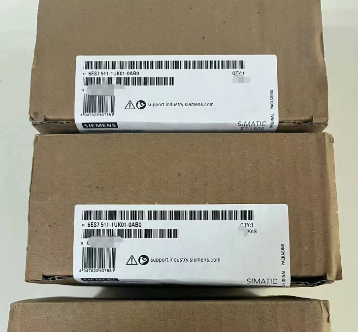 New Siemens 6ES7 511-1UK01-0AB0 6ES7511-1UK01-0AB0 S7-1500T, CPU 1511TF-1 PN
