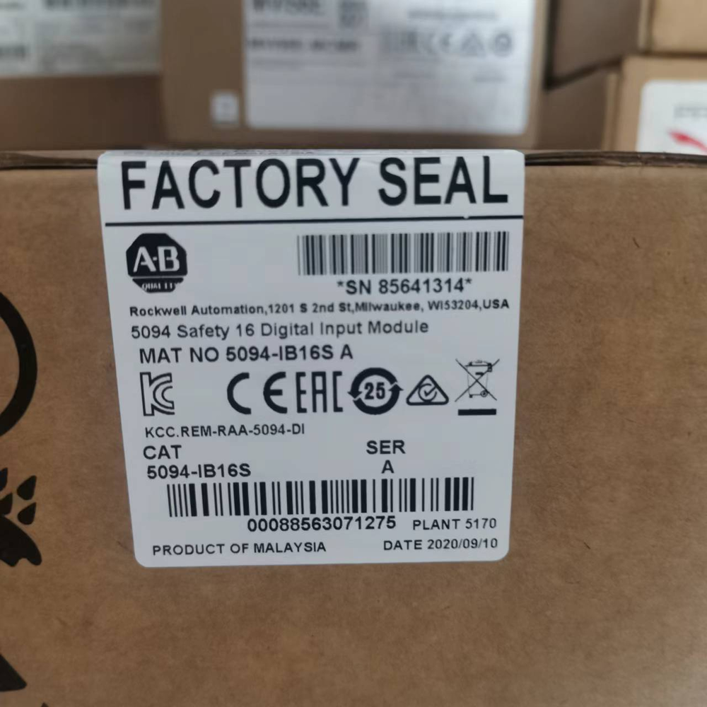 New Sealed Allen Bradley 5094-IB16S Safety Output Module Processor Controller US DHL / UPS / FedEx