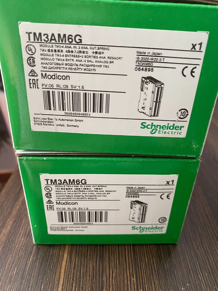1PC New Schneider TM3AM6G Analog Input Module Expedited Shipping DHL / UPS / FedEX