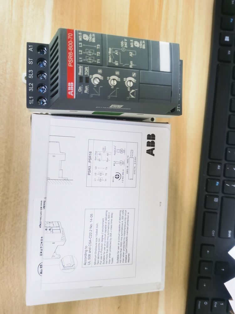 1PC New ABB PSR6-600-70 1SFA896104R7000 Soft Starter In Box Brand