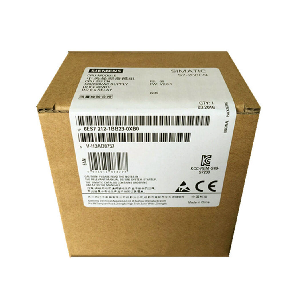 New In Box Siemens 6ES7212-1BB23-0XB0 6ES7 212-1BB23-0XB0 PLC Module DHL / UPS / FedEx
