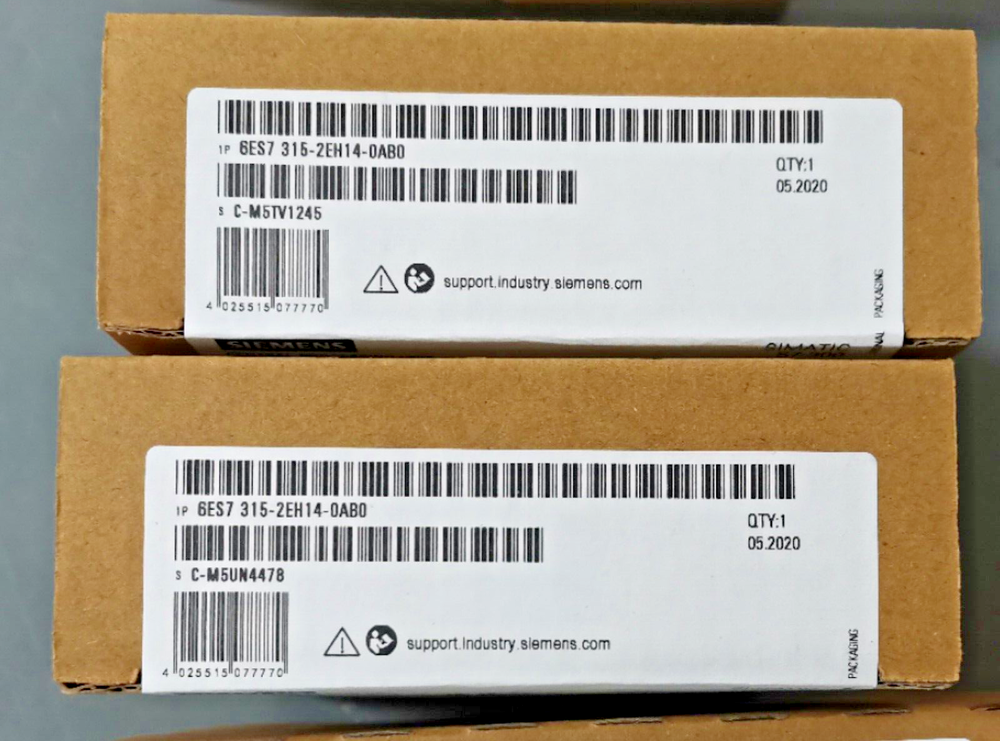 New Siemens 6ES7315-2EH14-0AB0 6ES7 315-2EH14-0AB0 SIMATIC S7-300 CPU 315-2