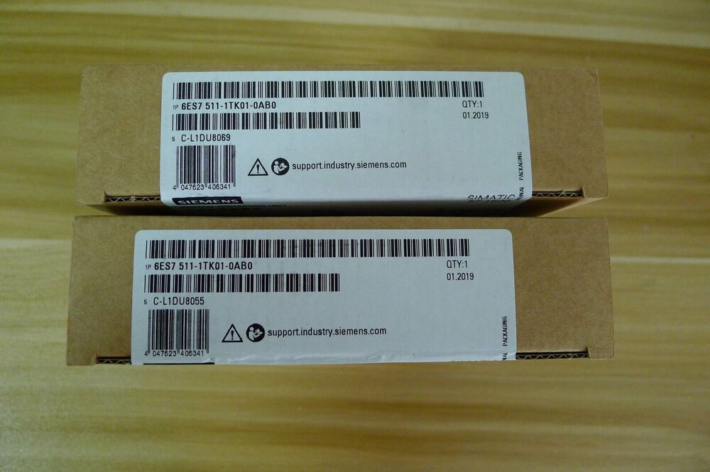 New Siemens S7-1500T, CPU 1511T-1 PN 6ES7511-1TK01-0AB0 6ES7 511-1TK01-0AB0