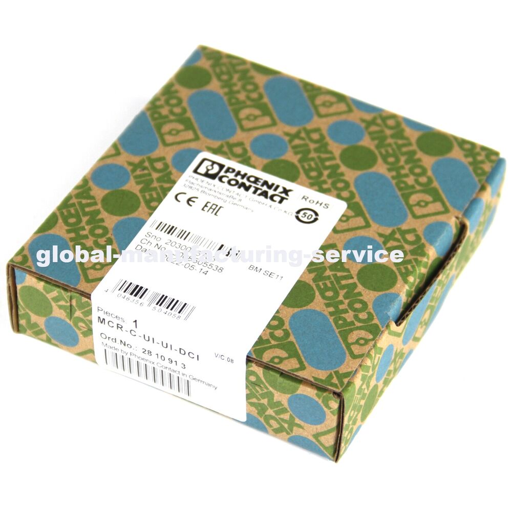 New In Box PHOENIX CONTACT MCR-C-UI-UI-DCI 2810913 Isolation Amplifier DHL / UPS / FedEx