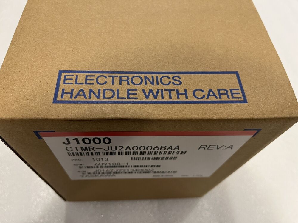 New Yaskawa Drive CIMR-JU2A0006BAA in Stock Fast Shipping By UPS / Fedex / DHL