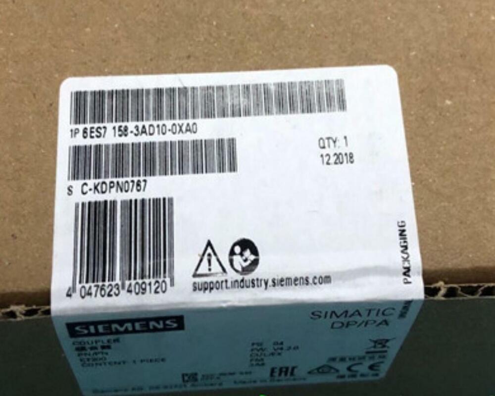 Siemens PLC 6ES7158-3AD10-0XA0 New In Box 6ES71583AD100XA0 Expedited Shipping DHL / UPS / FedEx