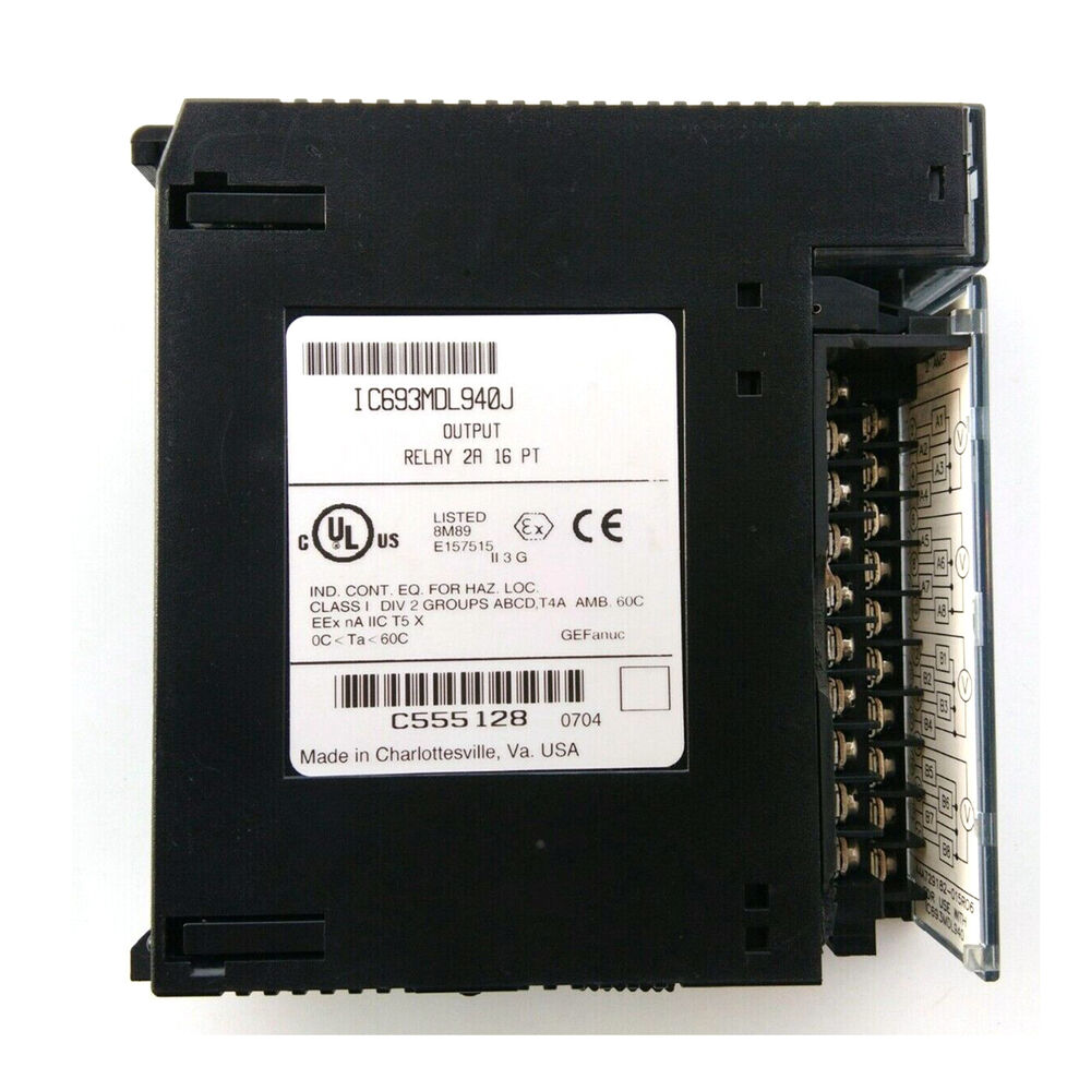 New In Box GE Fanuc IC693MDL940J Output Relay ModuleDHL / UPS / FedEx