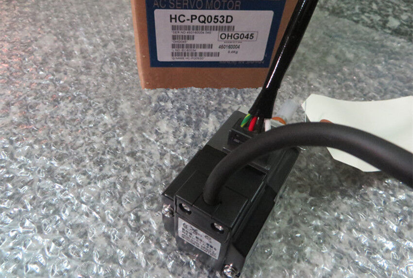 Mitsubishi HC-PQ053D AC Servo Motor HCPQ053D New In Box Expedited Shipping DHL / UPS / FedEx