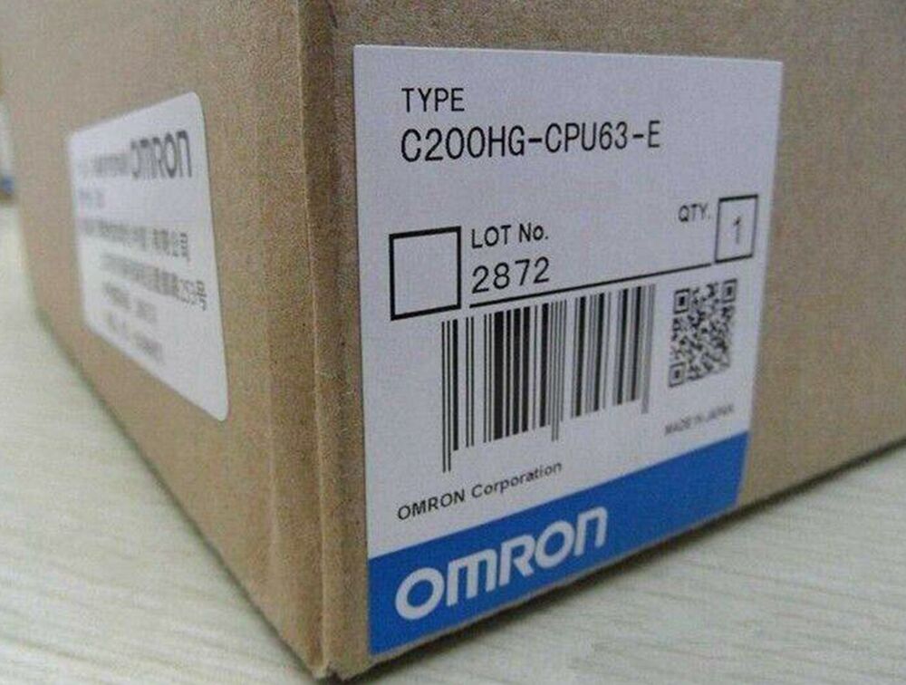 NEW OMRON C200HG-CPU63-E C200HGCPU63E CPU UNIT MODULE DHL / UPS / FedEx