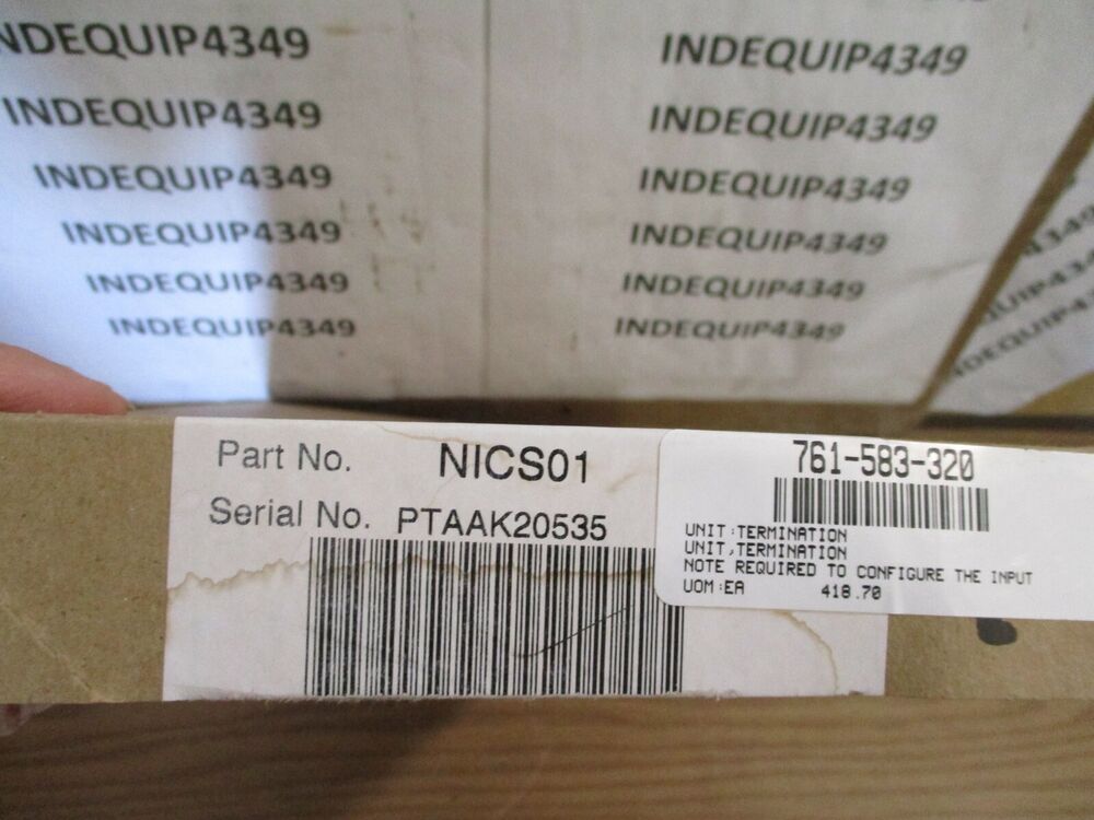 ABB PLC NICS01 WITH ONE YEAR WARRANTY FAST SHIPPING 1PCS NIB