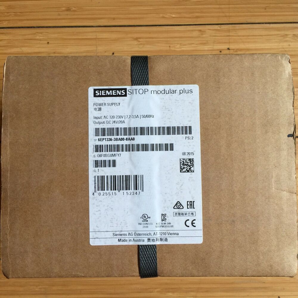 NEW Siemens SITOP 6EP1336-3BA00-8AA0 power supply module 1 year warranty