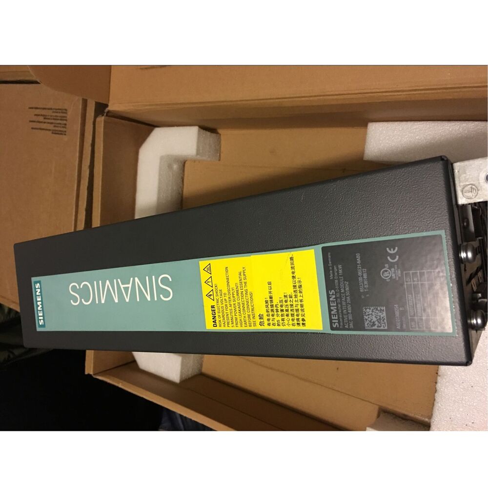New Siemens 6SL3100-0BE21-6AB0 6SL3 100-0BE21-6AB0 S120 ACTIVE INTERFACE