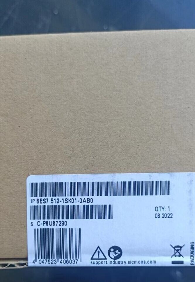 SIMATIC DP CPU Module 6ES7512-1SK01-0AB0 in stock Fast shipping by DHL/UPS UPS / Fedex / DHL