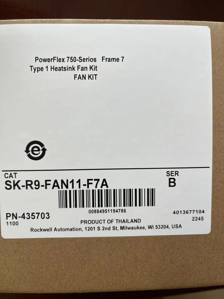 New Allen-Bradley SK-R9-FAN11-F7A inverter Fan kit New SKR9FAN11F7A Fast shipping DHL / UPS / FedEx