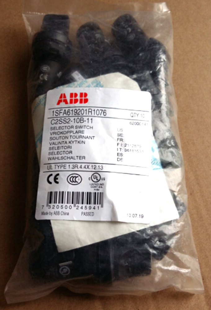 10PCS/New ABB C2SS2-10B-11 Selector Switch DHL / UPS / FedEx