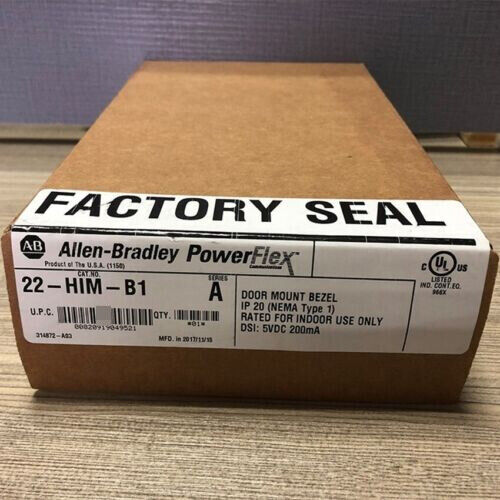 AB 22-HIM-B1 PowerFlex HIM Bezel Mounting Kit New Fast Free Shipping 22HIMB1 DHL / UPS / FedEx