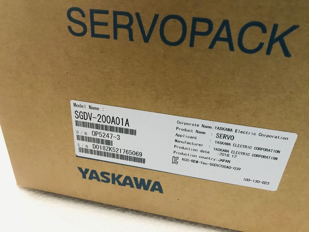 New Yaskawa ServoPack Drive SGDV-200A01A in stock with 12 Months Warranty UPS / Fedex / DHL
