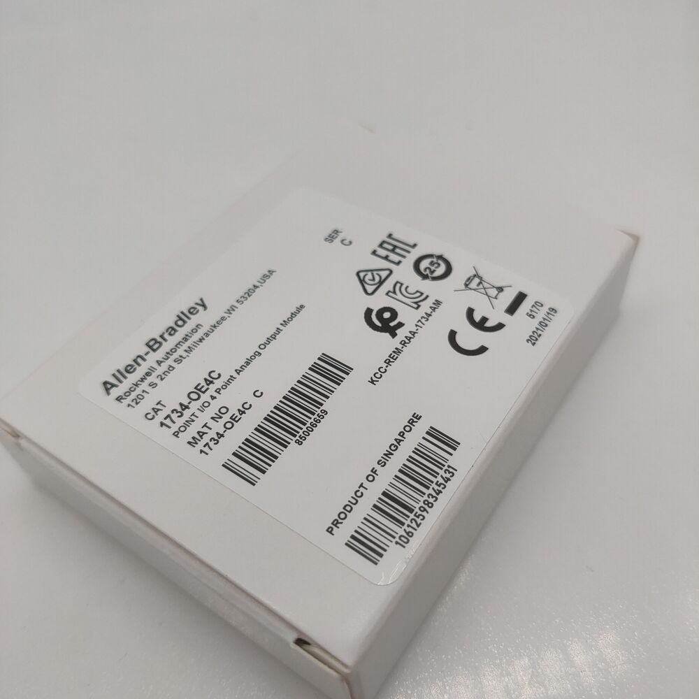 1PCS 1734-OE4C SerC Point I/O 4-Point Output Module New Sealed AB 1734OE4C DHL / UPS / FedEx