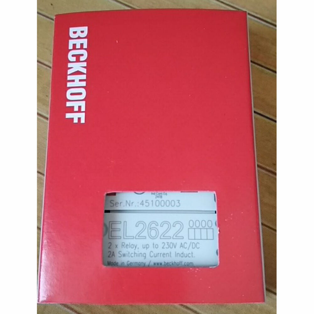 Beckhoff EL2622 PLC Module EL 2622 New In Box Expedited Shipping 1PC DHL / UPS / FedEx
