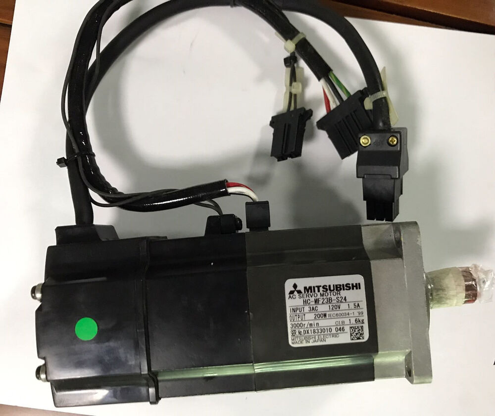 MITSUBUSHI HC-MF23B-S24 AC SERVO MOTOR HCMF23BS24 New In Box Expedited Shipping DHL / UPS / FedEx