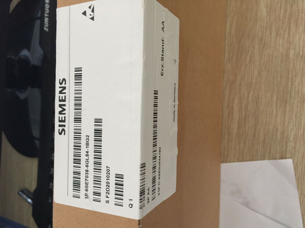Siemens PLC 6SE7038-6GL84-1BG2 Module 6SE70386GL841BG2 New In Box Expedited Ship DHL / UPS / FedEx