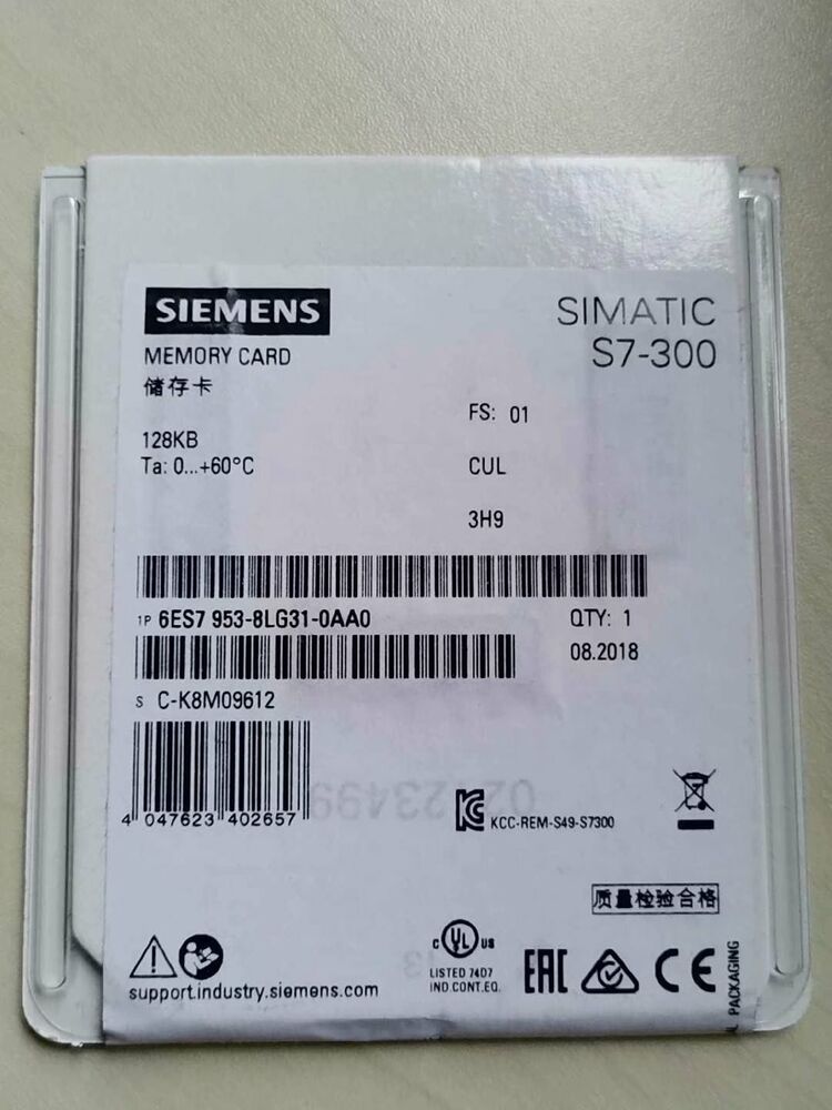 1PC Siemens 6ES7953-8LG31-0AA0 New In Box 6ES79538LG310AA0 Expedited DHL / UPS / FedEx