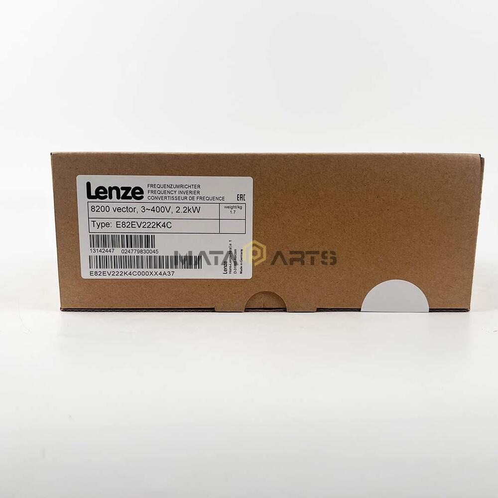 one New Lenze 8200 vector frequency inverter 2.2 Kw E82EV222K4C