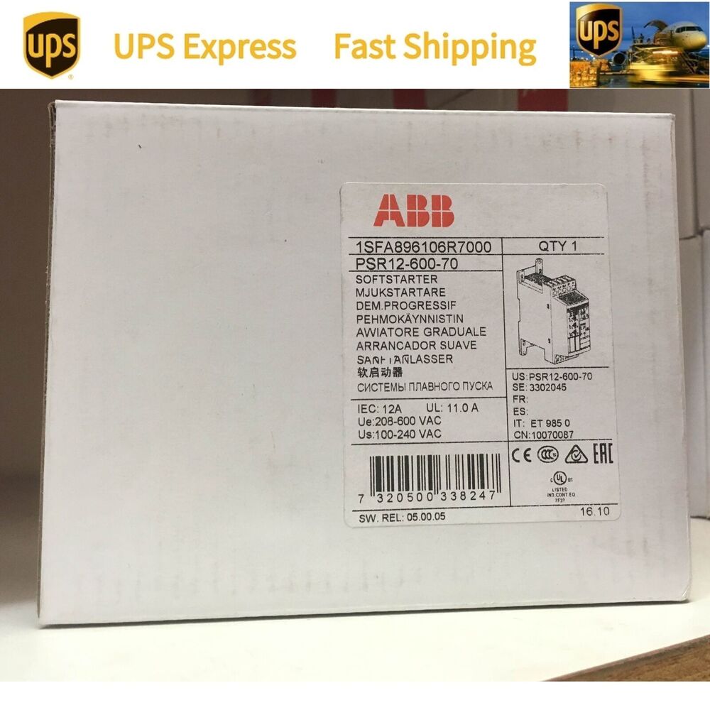 PSR12-600-70 Soft Starter 10070087 New Original Spot Goods!Expedited Shipping