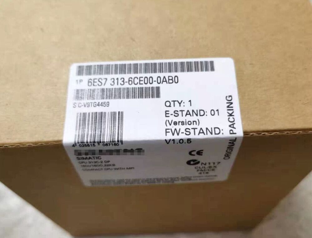 NEW Siemens 6ES7313-6CE00-0AB0 6ES7 313-6CE00-0AB0 PLC Moudle DHL / UPS / FedEx