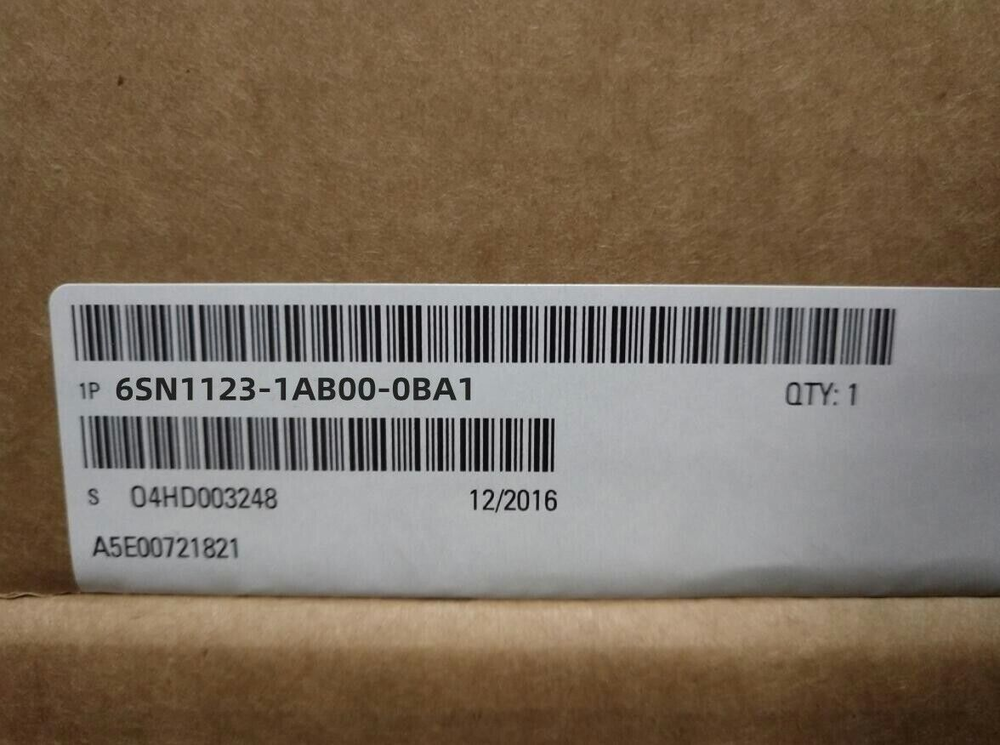 6SN1123-1AB00-0AA1 NEW SIEMENS SIMODRIVE 611 POWER MODULE 6SN1 123-1AB00-0AA1