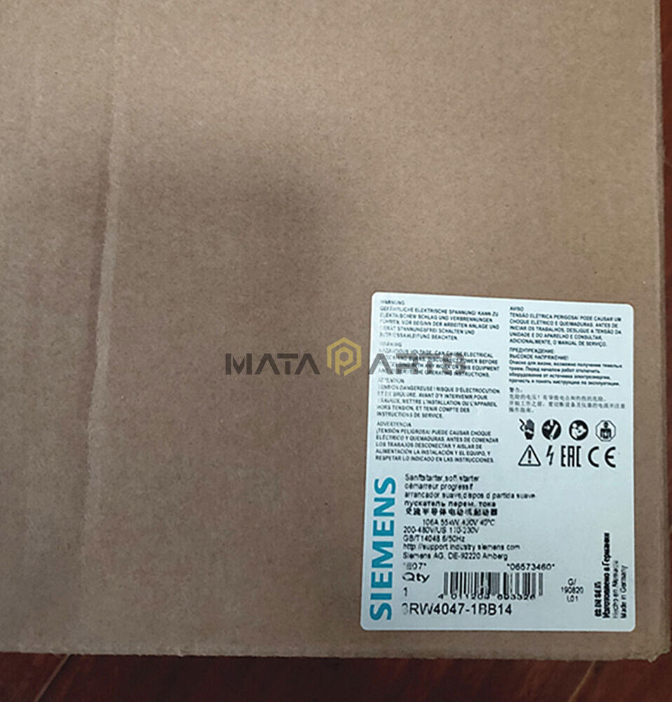 1PC New Siemens 3RW4047-1BB14 Siemens 3RW40471BB14 In Box Expedited Shipping # UPS / DHL / Fedex