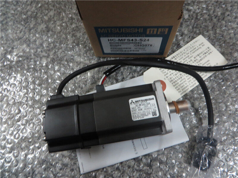 MITSUBISHI HC-MFS43-S24 AC SERVO MOTOR New In Box HCMFS43S24 DHL / UPS / FedEX