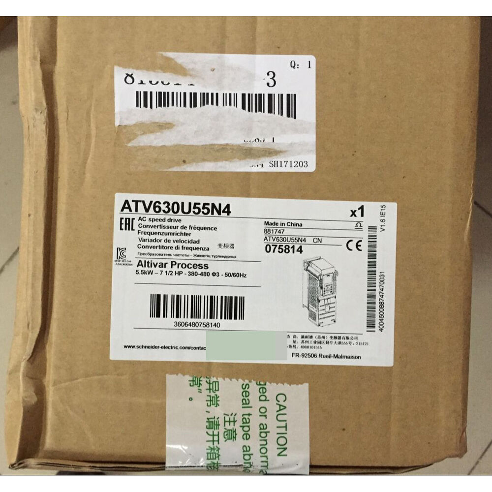 1PC New Schneider ATV630U55N4 Inverter In Box Expedited Shipping DHL / UPS / FedEX