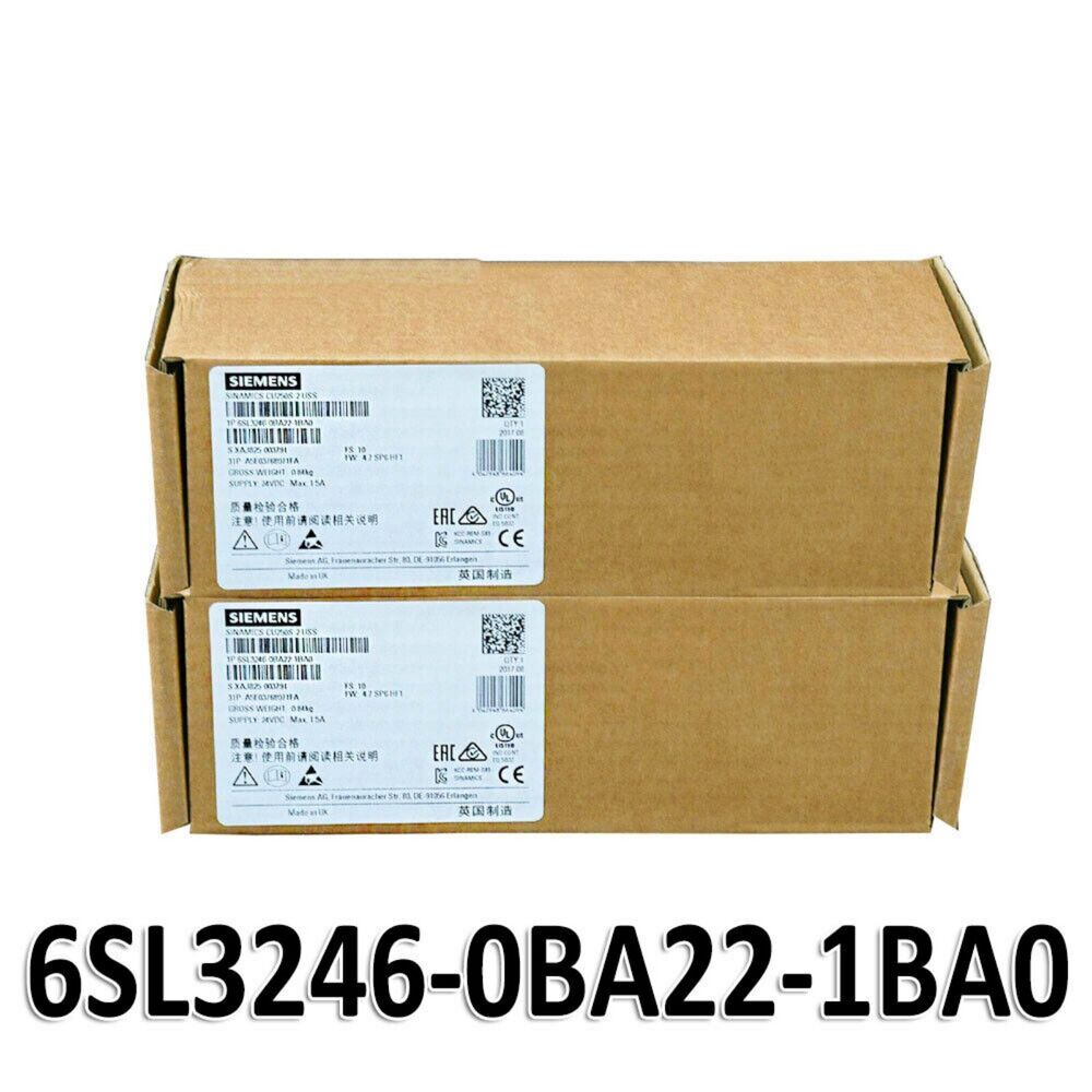 New Siemens 6SL3246-0BA22-1BA0 6SL32460BA221BA0 G120 Control Unit CU250S-2
