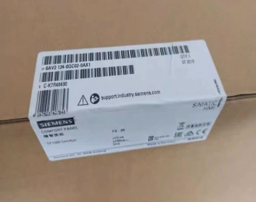 Siemens 6AV2124-0QC02-0AX1 New Panel TP1500 New In Box Expedited Shipping UPS / DHL / Fedex