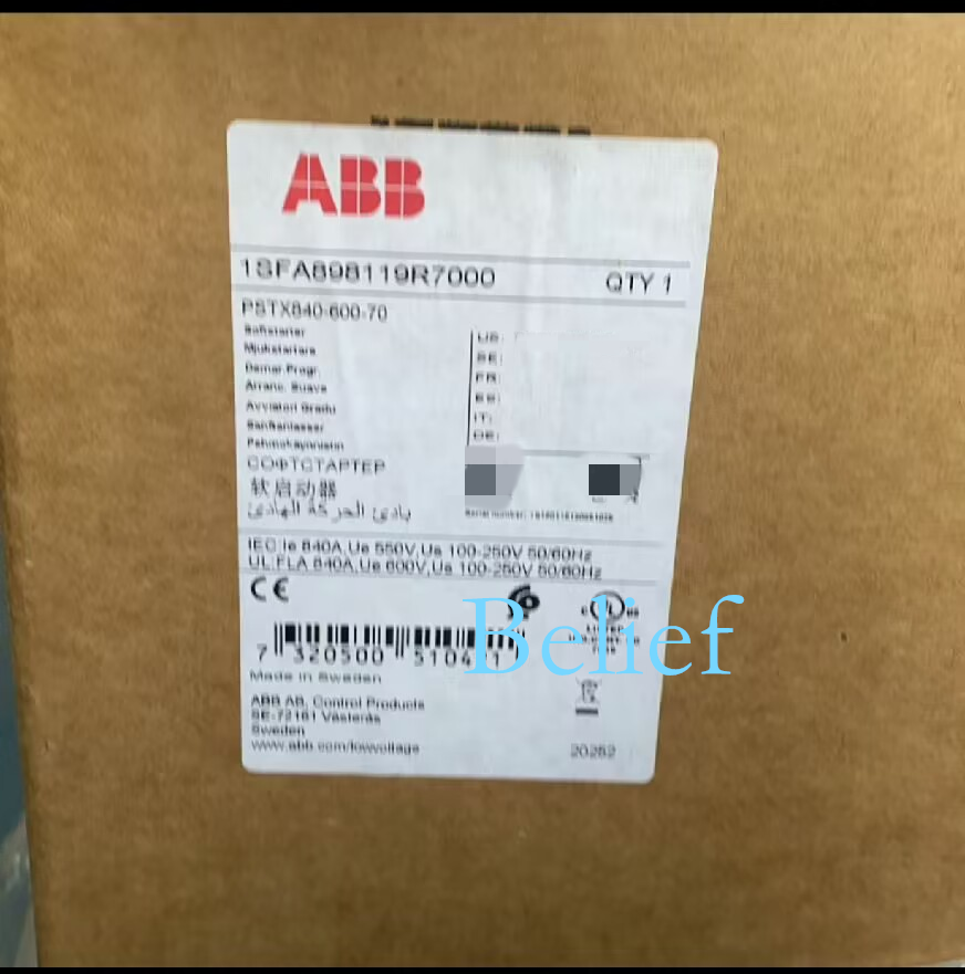 1pc ABB PSTX840-600-70 brand new converter Fast delivery DHL*Y
