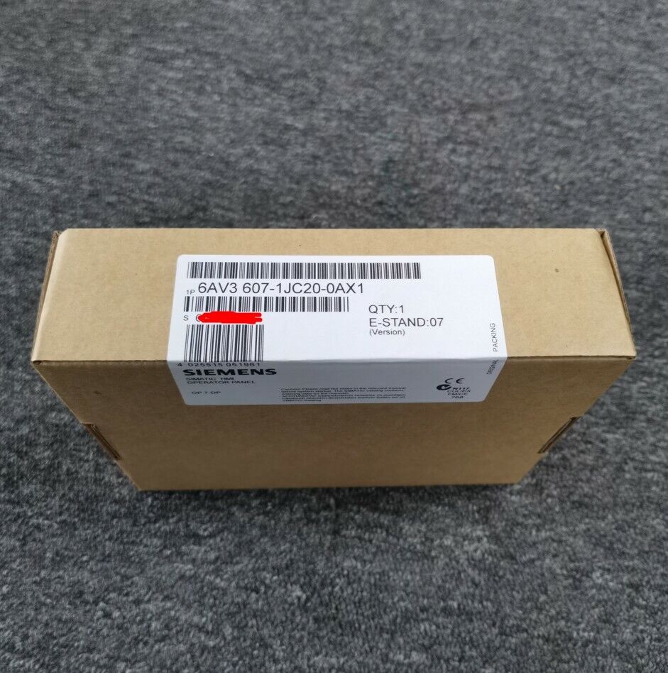 1PC Siemens 6AV3607-1JC20-0AX1 New In Box 6AV36071JC200AX1 Expedited Shipping DHL / UPS / FedEx