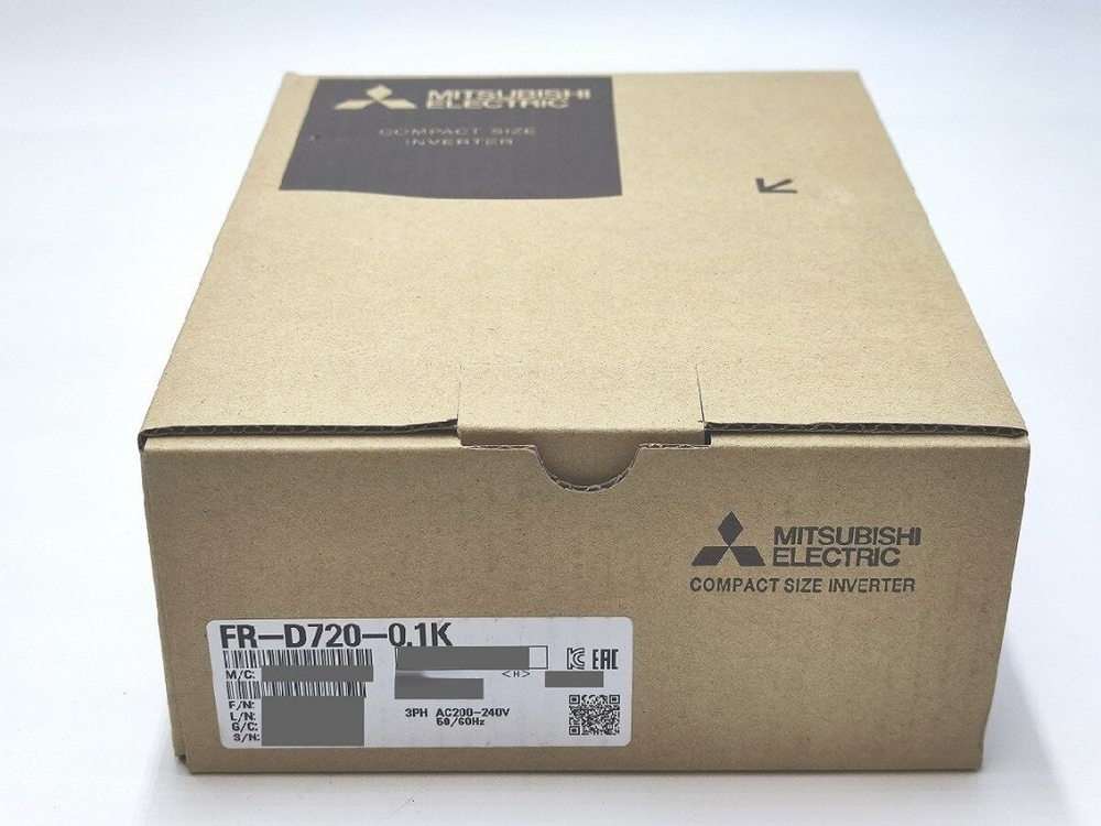 Mitsubishi FR-D720-0.1K Inverter New One Expedited Shipping FRD7200.1K UPS / DHL / FedEx