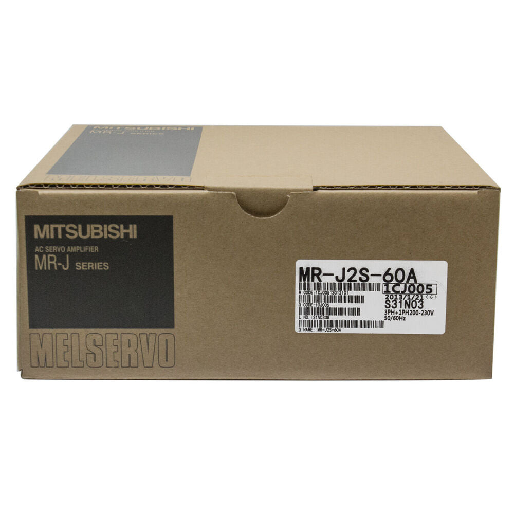 New In Box MITSUBISHI MR-J2S-60A AC Servo Amplifier Drive DHL / UPS / FedEX