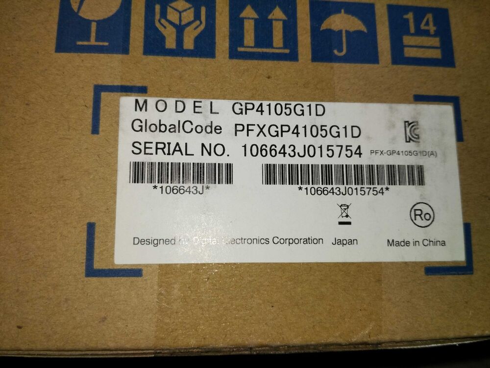 1PC New Pro-face PFXGP4105G1D HMI Touch Screen Expedited Shipping DHL / UPS / FedEx