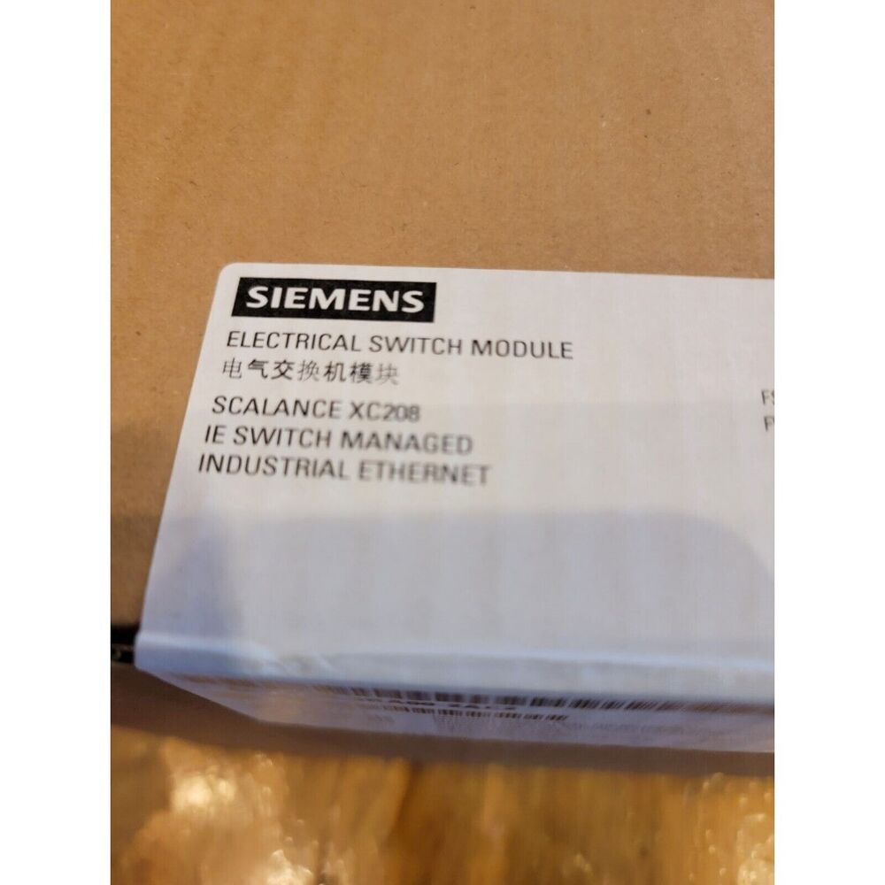 New Siemens 6GK5208-0BA00-2AC2 SCALANCE XC208 manageable 6GK5 208-0BA00-2AC2