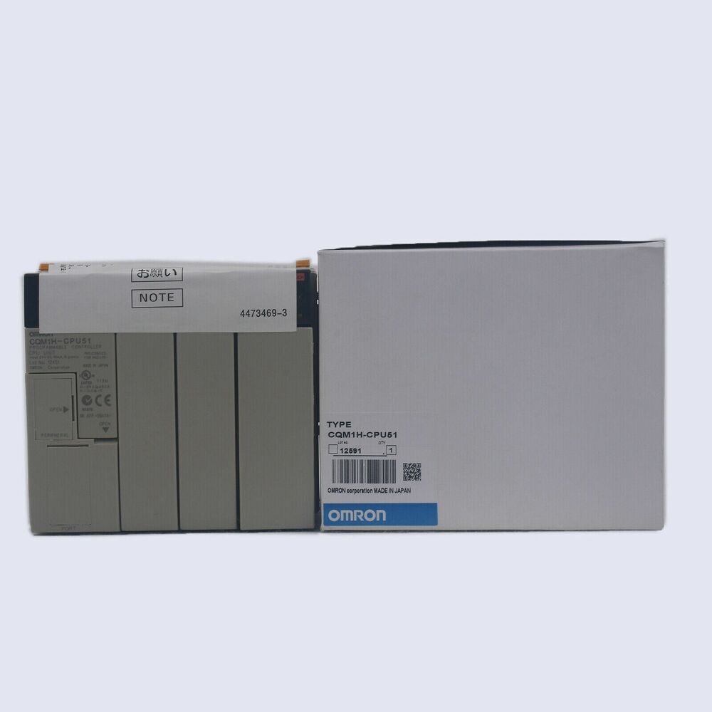 NEW Omron CQM1H-CPU51 CQM1HCPU51 Programmable Controller Free Expedited Shipping DHL / UPS / FedEx